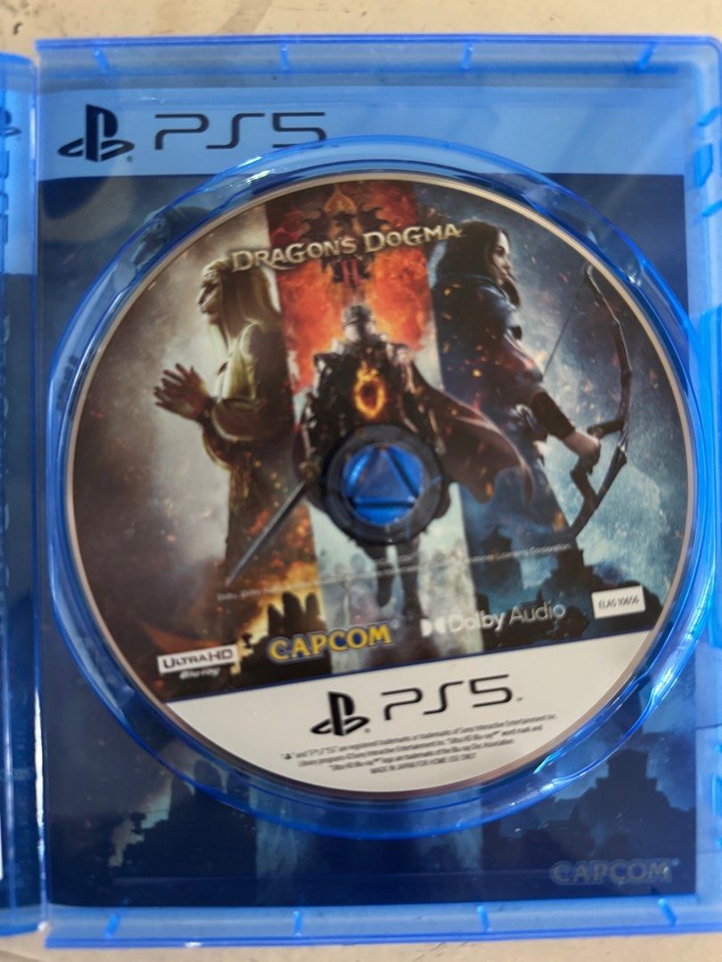 Dragons Dogma 2 (Category: PlayStation) located in Quezon City. Submitted by jmojales (Listing ID 1348630363, Image 2). Description: RFS: Done with game Can do shipping via lalamove or grab. Buyer will shoulder for the shipping cost Payment via: COD or Gcash.