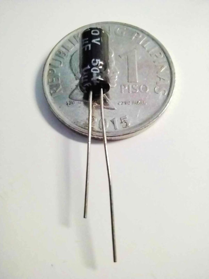 Electrolytic Capacitor (Category: Electrical, Adaptors & Sockets) located in Mandaluyong City. Submitted by guitarpartsmerchandise (Listing ID 1348639794, Image 3). Description: For Sale: Electrolytic Capacitor Price: ₱150.ºº / 30 pieces. This is a radial polarised good quality Electrolytic capacitor. Electrolytic capacitors are widely used in power supplies, switched-mode power supplies and DC-DC converters. This capacitor has long life, low lea