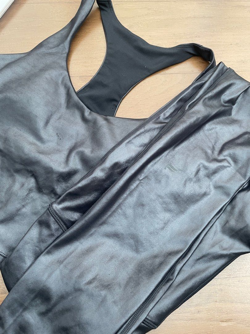 Fabletics leatherette set (Category: Activewear) located in Makati City. Submitted by best.seconds (Listing ID 1348711310, Image 3). Description: Sold as a set. Used once for a shoot. Washed then stored. .