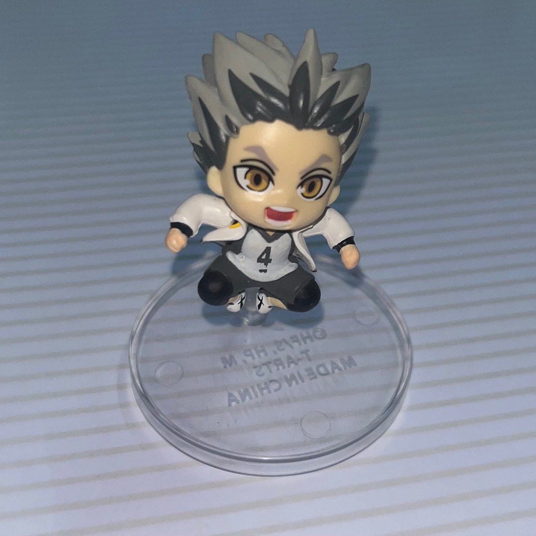 Haikyu!! Bokuto small Figure (Category: Designer & Blind Box Toys) located in Manila. Submitted by chionurway (Listing ID 1348734546, Image 2). Description: Authentic Gashapon/Gachapon Bokuto Figure 🔹9/10 🔹Unsealed 🔹No gachapon/gashapon capsule 🔹As is from image.