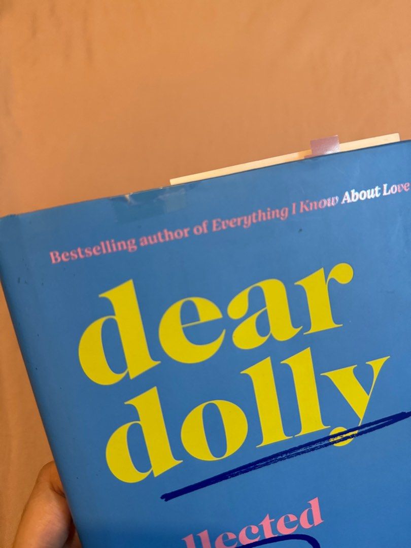HARDBOUND Dear Dolly Collected Wisdom by Dolly Alderton (Category: Storybooks) located in Valenzuela. Submitted by kengdall (Listing ID 1348754395, Image 2). Description: Flaw: see second and third picture Other than that, all good Last price already.