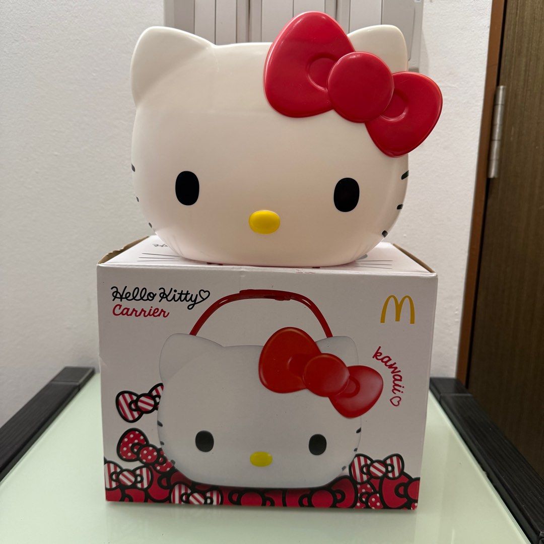 Hello Kitty (Category: Other Merchandise) located in Singapore. Submitted by k00lsheep (Listing ID 1348765503, Image 2). Description: Hello Kitty Carrier/Container Brand NEW - $10 Once sold not refundable Negotiable, please be reasonable Collect at my void deck .