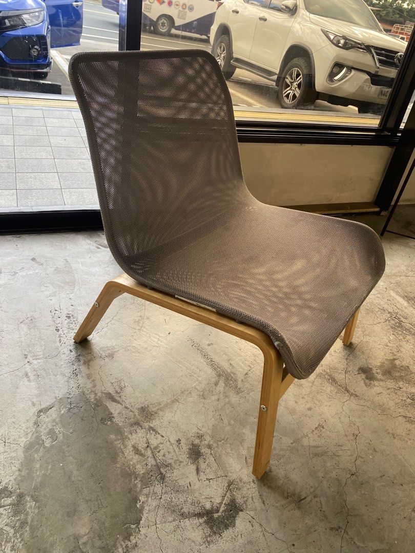 Ikea Nolymra Easy Chair x2 (Category: Chairs) located in Pasig City. Submitted by amdlt (Listing ID 1348667444, Image 2). Description: Bought for 5,980 Needs cleaning Pick up on Feb 15 500 dp to reserve .