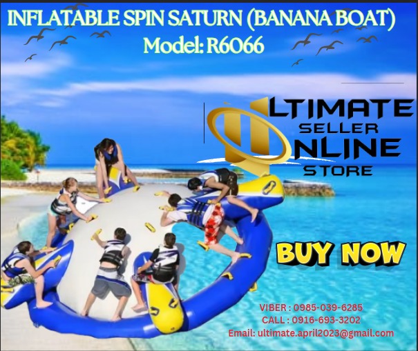 INFLATABLE SPIN SATURN (BANANA BOAT) MODEL : R6066, Everything Else ...