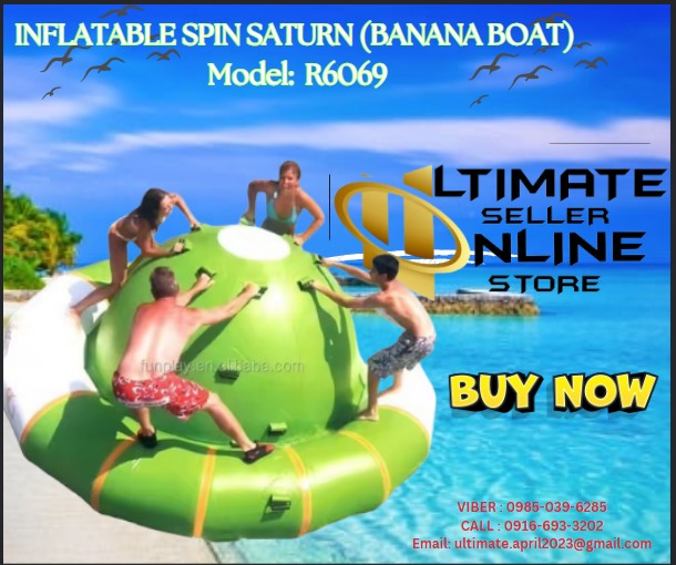 INFLATABLE SPIN SATURN (BANANA BOAT) MODEL :R6069, Everything Else ...
