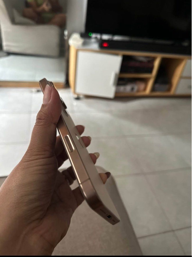 Iphone 16 Pro max 256gb FU from Powermac (Category: iPhone 16 Series) located in Quezon City. Submitted by mmdcme (Listing ID 1348636819, Image 3). Description: Iphone 16 pro max 256gb Desert Titanium Factory Unlocked Battery Health 100 With box and Unused Adaptor from power mac Warranty Nov 2026 Nego pero hindi pamigay price Wag na magchat kung kulang budget FOR SALE ONLY HINDI FOR SWAP.