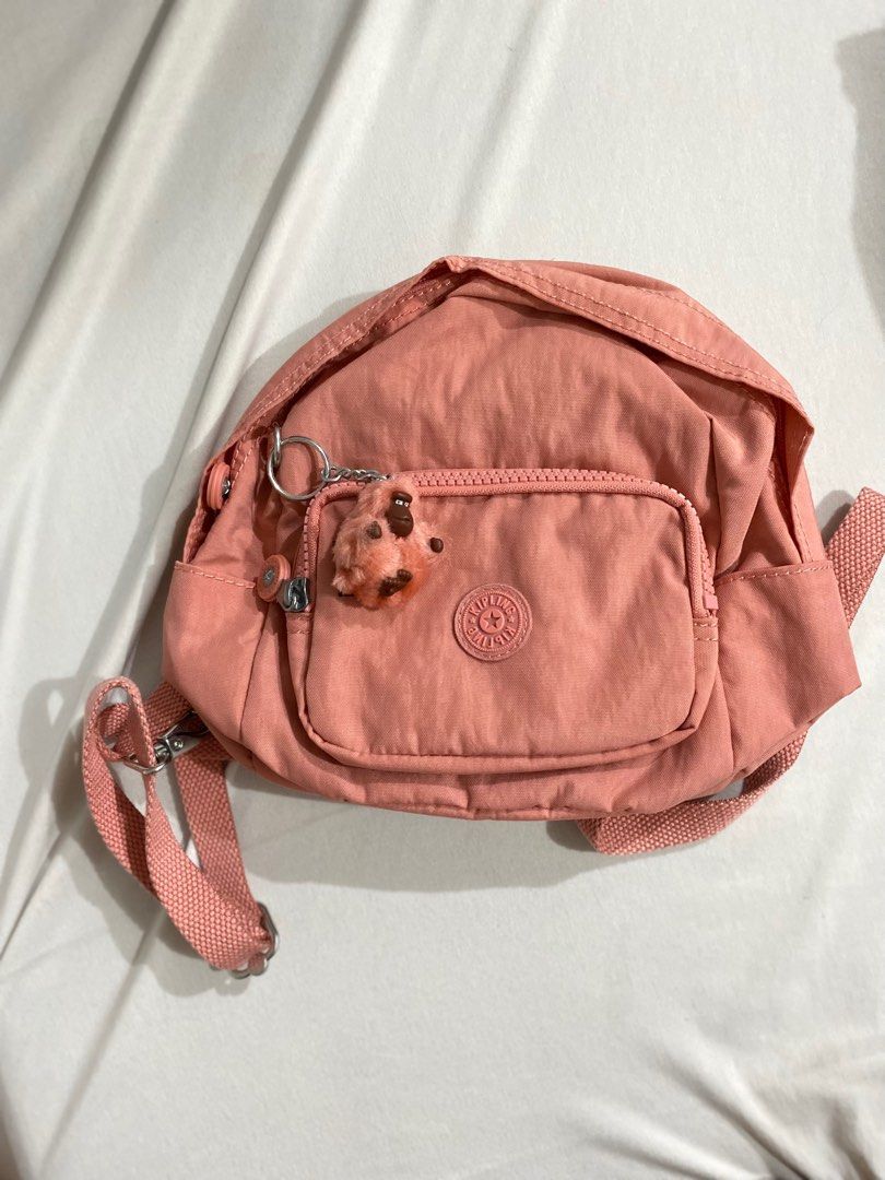 Kipling Mini Backpack (Category: Backpacks) located in Las Pinas. Submitted by yalejenna8888 (Listing ID 1348753697, Image 1). Description: ✅Price lowered ✅ Now only P4.7k 100% Original and Brand new! Never used. Bought in Singapore last April 2024. Original price: SG$ 129x42 equivalent to P5,418 Now price (less tax): P4,990 ✅Lower price: P4.7k ONLY!!! Note: This bag size is not available in any Kipling PH store. Get this cutie ✨.