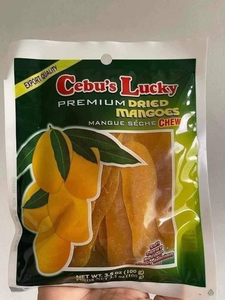 Legit Cebu's Dried Mangoes (Category: Local Eats) located in Mandaluyong City. Submitted by shopmla (Listing ID 1348747632, Image 1). Description: Legit Cebu's Dried Mangoes @150. Exp 2026 SF applies Gcash BPI family.