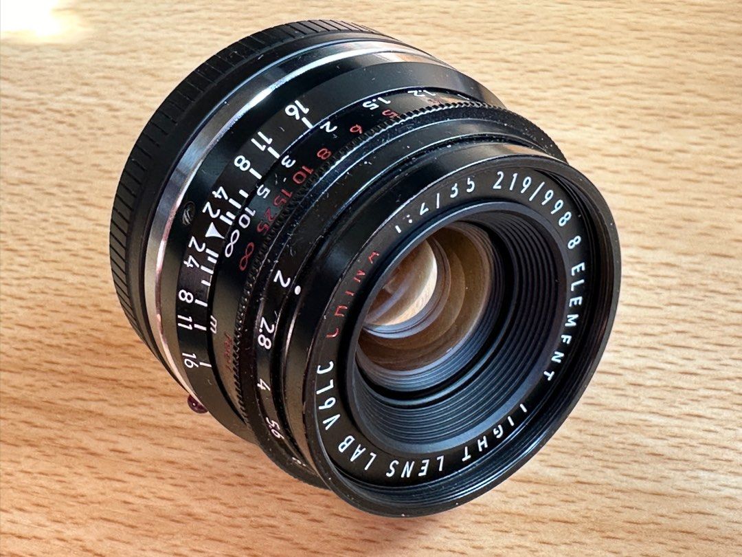 Light Lens Lab 35mm F2 周八枚 シルバー（Light Lens Lab 周八