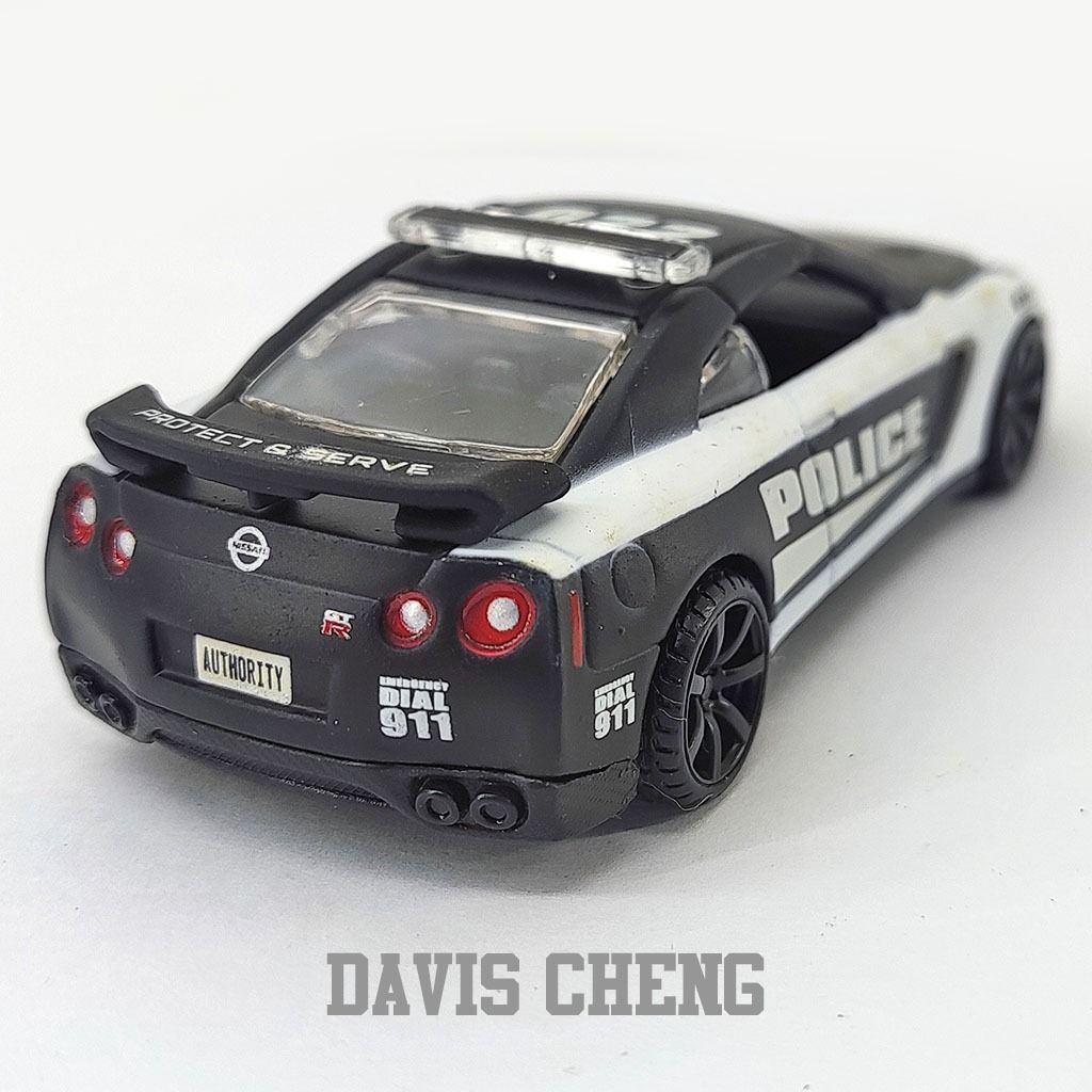 Maisto Design 2009 Nissan GT-R R35 Police 1/64 Scale Diecast Loose Car ...