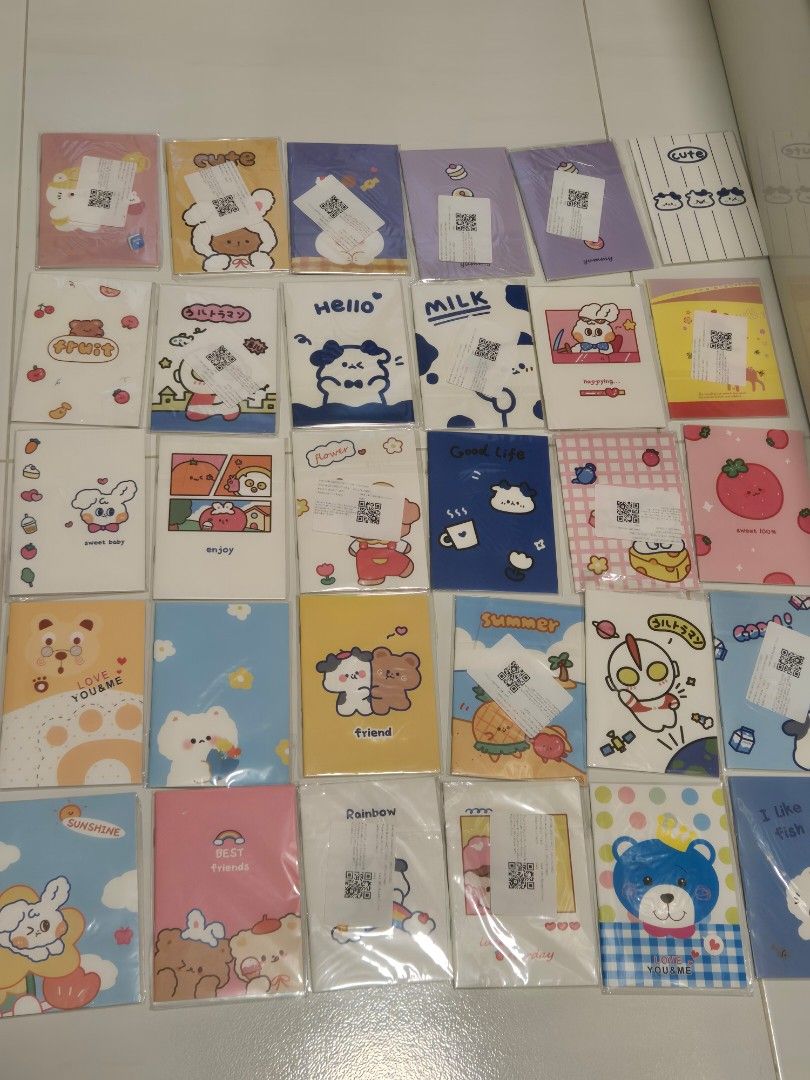 Mini Notebook (Category: Stationery & School Supplies) located in Singapore. Submitted by cezi22 (Listing ID 1348699737, Image 1). Description: 1 for $0.40 3 for $1 All 30 for $9.