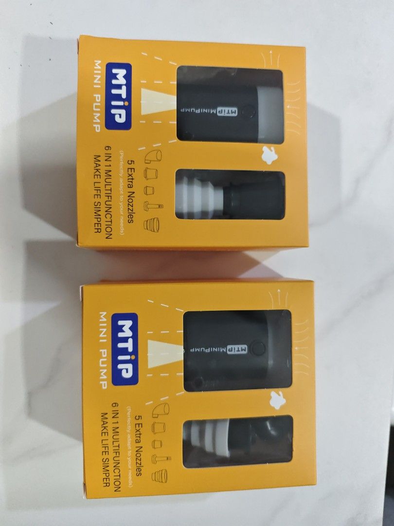Mini Pump (Category: Home Improvement Tools & Accessories) located in Singapore. Submitted by _kelvin_ (Listing ID 1348769711, Image 1). Description: 2 unit for sell as i bought wrongly.