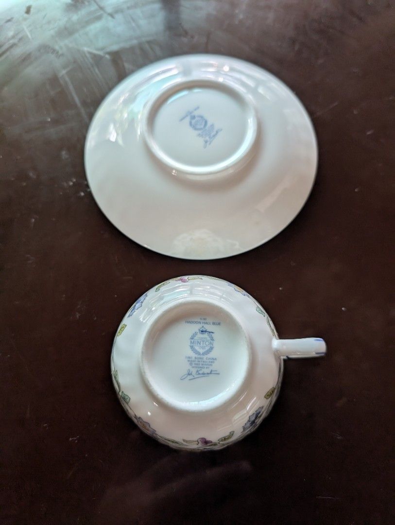 Minton hadon hal blue (Category: Coffee & Tea Tableware) located in Midsayap. Submitted by Pandabearstore (Listing ID 1348710759, Image 3). Description: Great condition 2 set available.