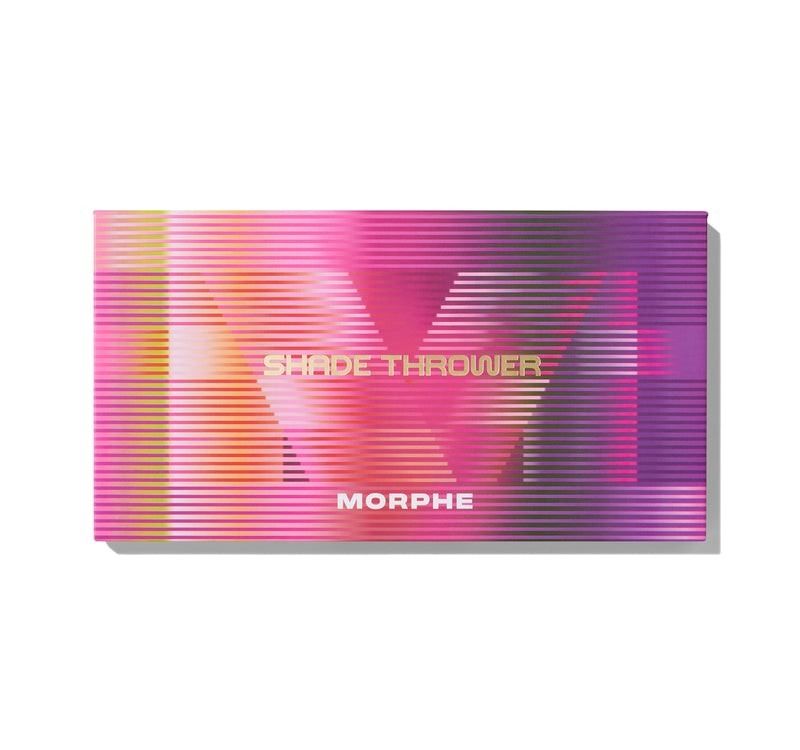 MORPHE Shade Thrower Eyeshadow Palette (Category: Makeup) located in Manila. Submitted by juanashopbies_ph (Listing ID 1348664611, Image 2). Description: MORPHE Shade Thrower Eyeshadow Palette - 18 toasted & frosted eyeshadow shades - Matte & shimmer eyeshadow finishes Details Bring the drama to every holiday occasion with this limited-edition curation of 18 warm neutrals, soft pinks, and icy metallics in creamy matte and dazzling shimmer finishe