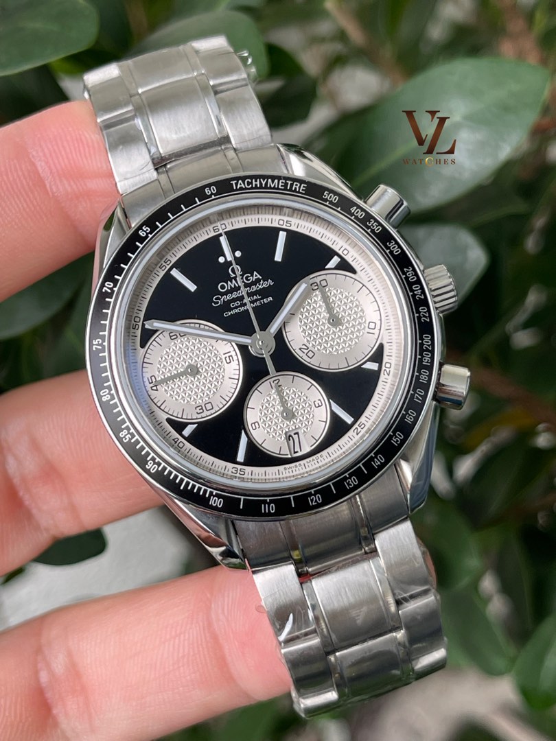 Omega Speedmaster 40mm Racing Chronograph Reverse Panda Dial (Preowned ...