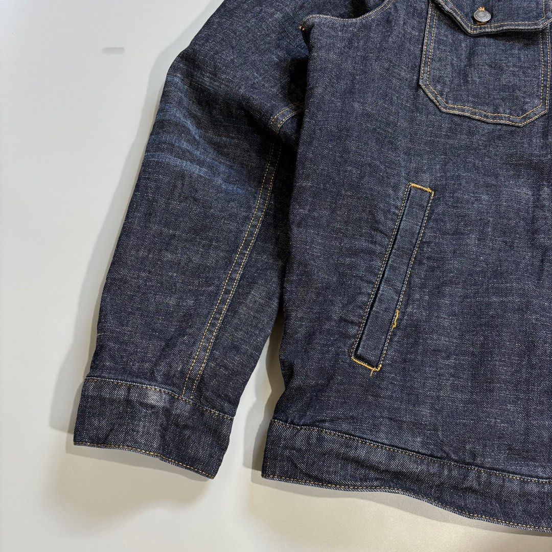 pendleton carpet lining denim jacket (Category: Coats, Jackets and Outerwear) located in Angeles City. Submitted by luxgood18 (Listing ID 1348740279, Image 3). Description: pendleton carpet lining denim jacket Size xl Dimes 25/28 Excellent condition 3k plus shipping fee Unli vouch po.