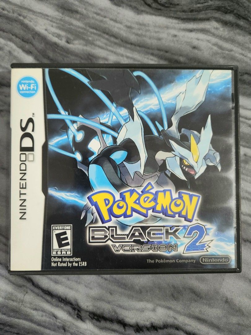 Pokemon Black Version 2 (W/ Manual) Authentic for Nintendo DS 3DS (Category: Nintendo) located in Mandaluyong City. Submitted by chan.ningtatum (Listing ID 1347613098, Image 1). Description: For sale! Pokemon Black Version 2 Good Working Condition. Authentic / Original Game Cartridge Checkouts via Shope e and Laz ada Available Shipping: Lalamove, Grab Meet ups: Mandaluyong and San Juan City..
