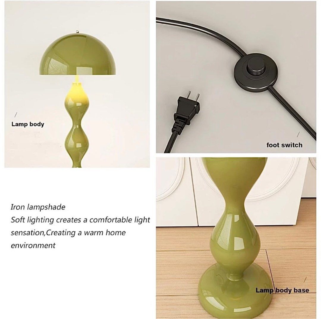 PRE-ORDER | Anastacia Floor Lamp (Category: Lighting) located in Manila. Submitted by _marganicole (Listing ID 1348755565, Image 3). Description: Pre-order (ETA 5-7 days) Once the item is on-hand we can do lalamove same day delivery or thru J&T, LBC🤍 About Anastacia Floor Lamp 👀 - Foot switch - 3 light colors | warm, neutral, white light - Dimmable: The floor lamp has 3 different color adjustable temperature setting. You can easily change the c