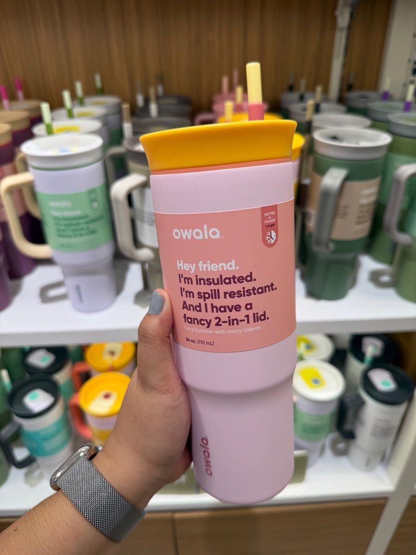 ‼️Pre-Order‼️ Owala 24oz (709ml) Insulated Steel Tumbler (Category: Water Bottles & Tumblers) located in Quezon City. Submitted by alliepasabuysg (Listing ID 1348649483, Image 2). Description: ‼️Pre-Order‼️ Owala 24oz (709ml) Insulated Steel Tumbler 💰Php 3,250 ETA in PH : 25 Jan 2025 #Owala #Owala40oz #owalawaterbottle #qcpasabuysg #bulacanpasabuysg #alliepasabuySG #OwalaAlliePasabuySG #OwalaAPSG #NationwidePHdelivery #OwalaStainlessSteelTumbler