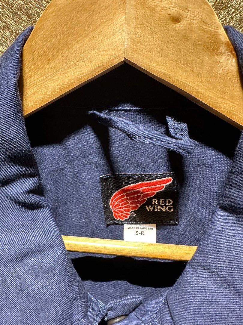 Redwing engineer jacket (Category: Activewear) located in Papar. Submitted by tolythrift (Listing ID 1348803942, Image 3). Description: Pit 23.5inch, Labuh 28inch. Legit Redwing engineer jacket Last 3 piece. Store clearance .