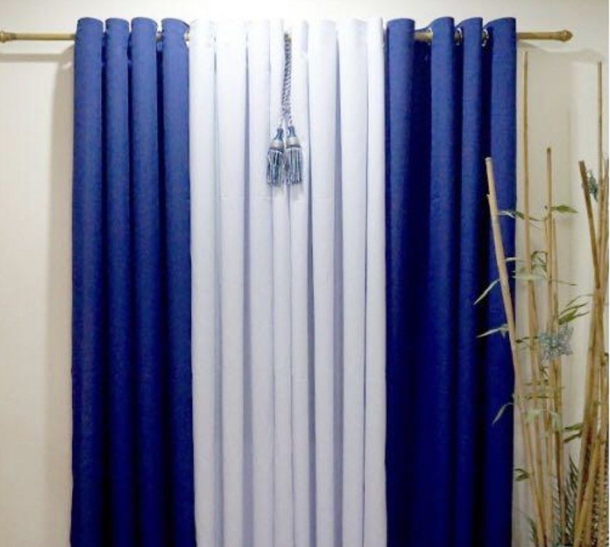 Ring curtains (Category: Curtains & Blinds) located in Carmona. Submitted by _lovedbyquatromarias (Listing ID 1348740903, Image 1). Description: HS#001 Curtains with Rings (2 Royal Blue + 1 White) 🎒Brand New 🎒Still on its Excellent Condition, No issue, No flaws 🎒RFS: Decluttering, Excess order 💳 GET ALL FOR Php 450 (Original Price Php 200 per piece) ‼️ All authentic unless otherwise stated ‼️24 HOURS RESERVATION!!! ‼️PLEASE, NO SUPER LOW BALL
