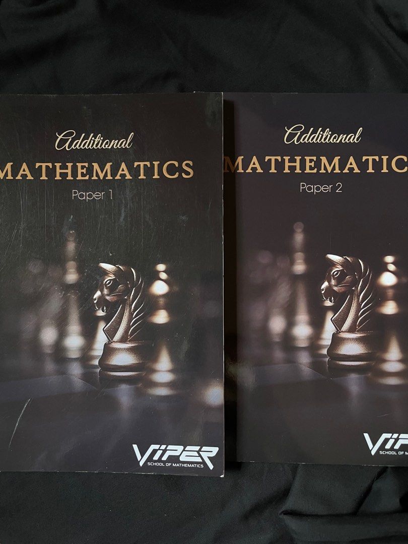 SPM Addmath Module Viper (Category: Assessment Books) located in Dengkil. Submitted by yfara74 (Listing ID 1348659021, Image 1). Description: only do 1/2 page dm for the details inside the books 2 books for rm20.