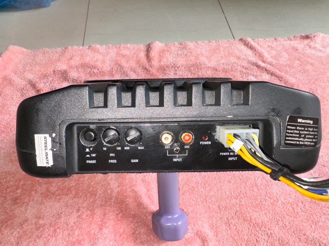 Steelmate SW826 Active Subwoofer, Audio, Soundbars, Speakers ...