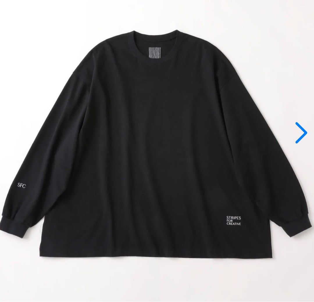 SEESEE SUPER BIG FLAT LS TEE MサイズGRAYロンT｜トップス