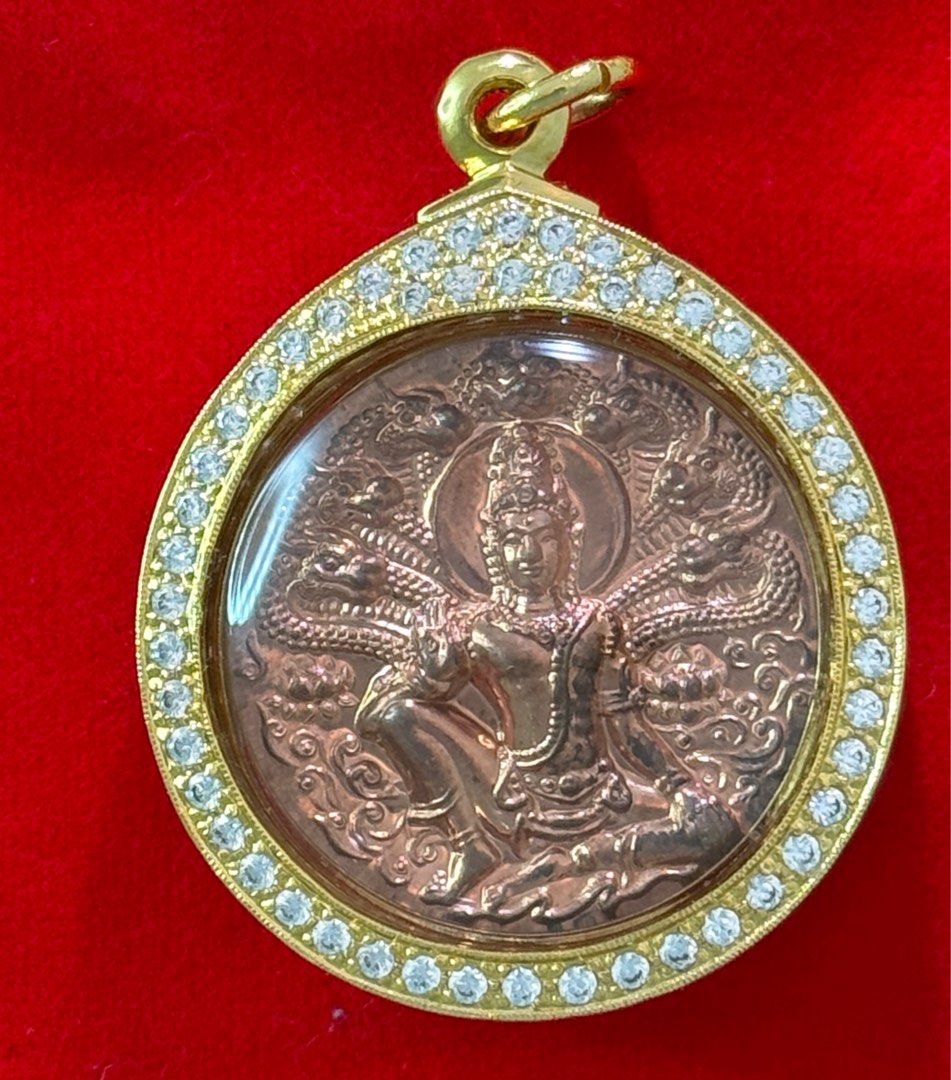 Copper Amulet Thai amulet Copper Jatukam Room Putha Tamalet, Hobbies & Toys ...