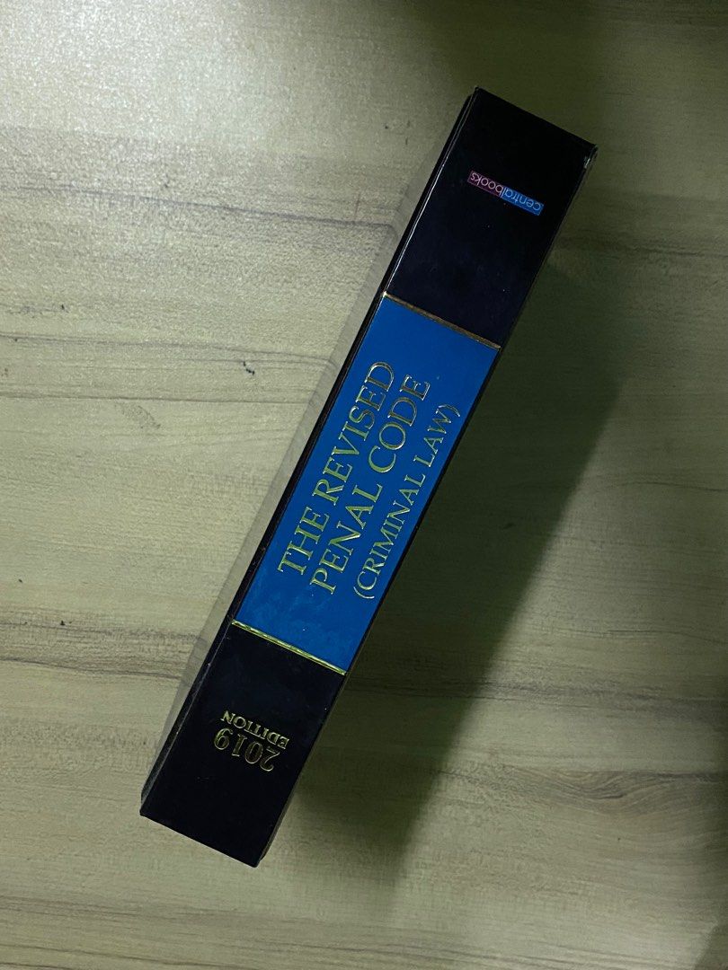 The Revised Pena Code (Codal) (Category: Textbooks) located in Manila. Submitted by danielleay67142 (Listing ID 1348644712, Image 2). Description: In good condition .