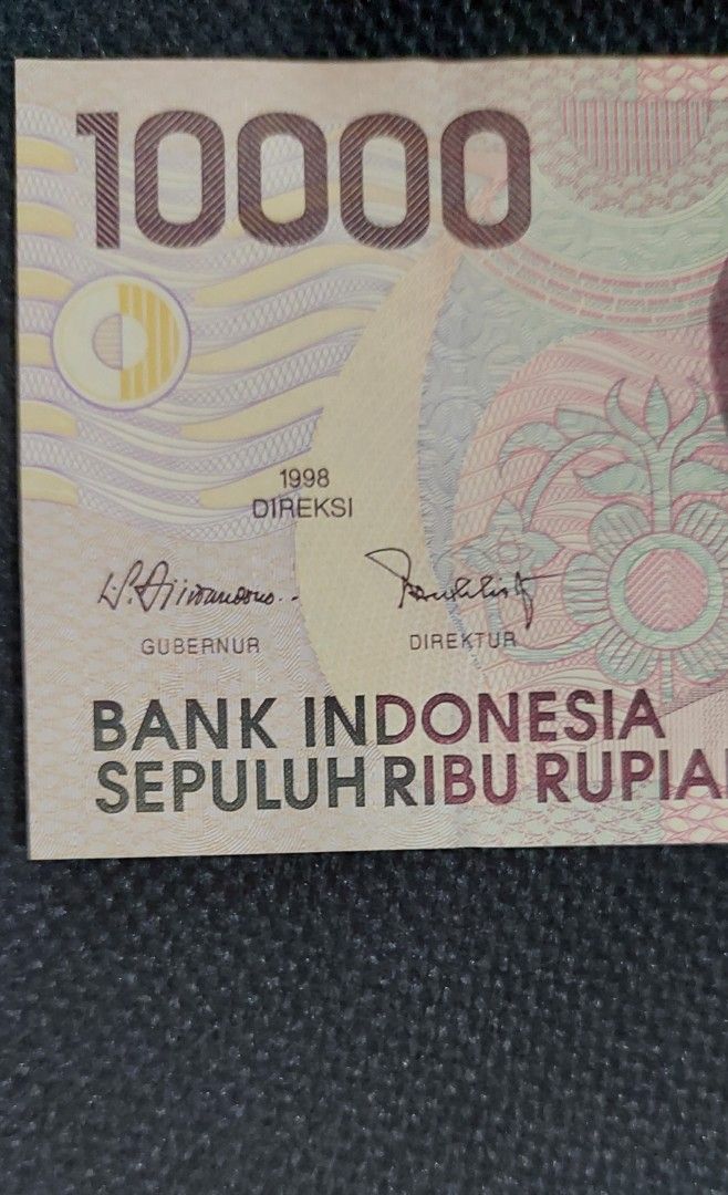 1 Ribu Lama Uang Kuno 10000 ribu tjut njak dhien 1998 1 lembar, Antik, Uang Lama di ...