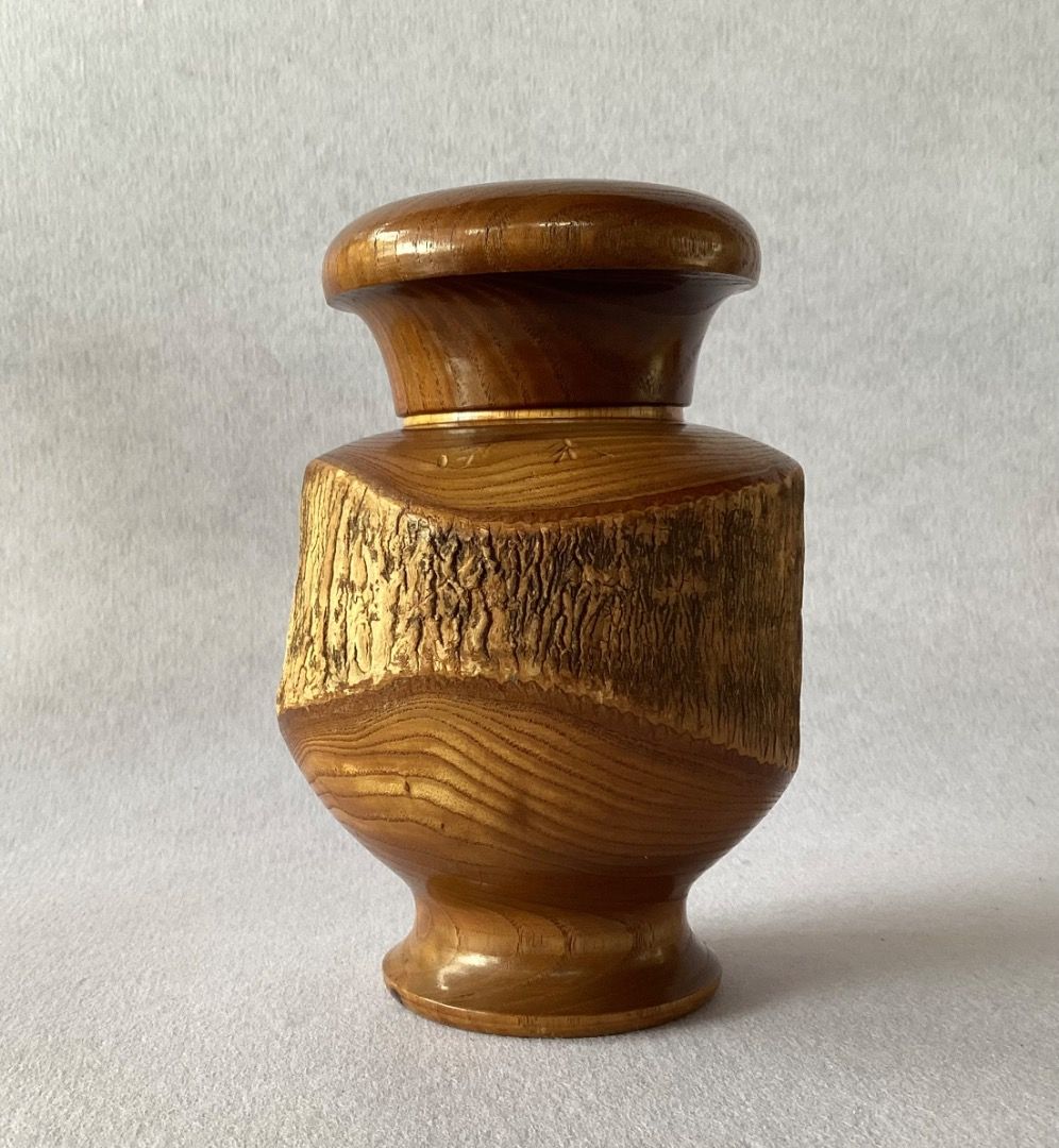 Wooden Tea Container (Category: Coffee & Tea Tableware) located in Davao. Submitted by eclectic1925 (Listing ID 1348781096, Image 3). Description: Php680 Wooden Tea Canister H: 7 inches L: 5 inches Opening: 2.4 inches *pre-owned *scratches/sign of use *Please examine photos before purchase First to pay .