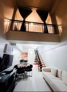 2BR Loft Unit FOR SALE at The Columns Legazpi Village Makati - For Lease / For Rent / Metro Manila / Interior Designed / Condominiums / RFO / Condo Living / NCR / Fully Furnished / Real Estate Investment PH / Clean Title / Ready For Occupancy / MrBGC