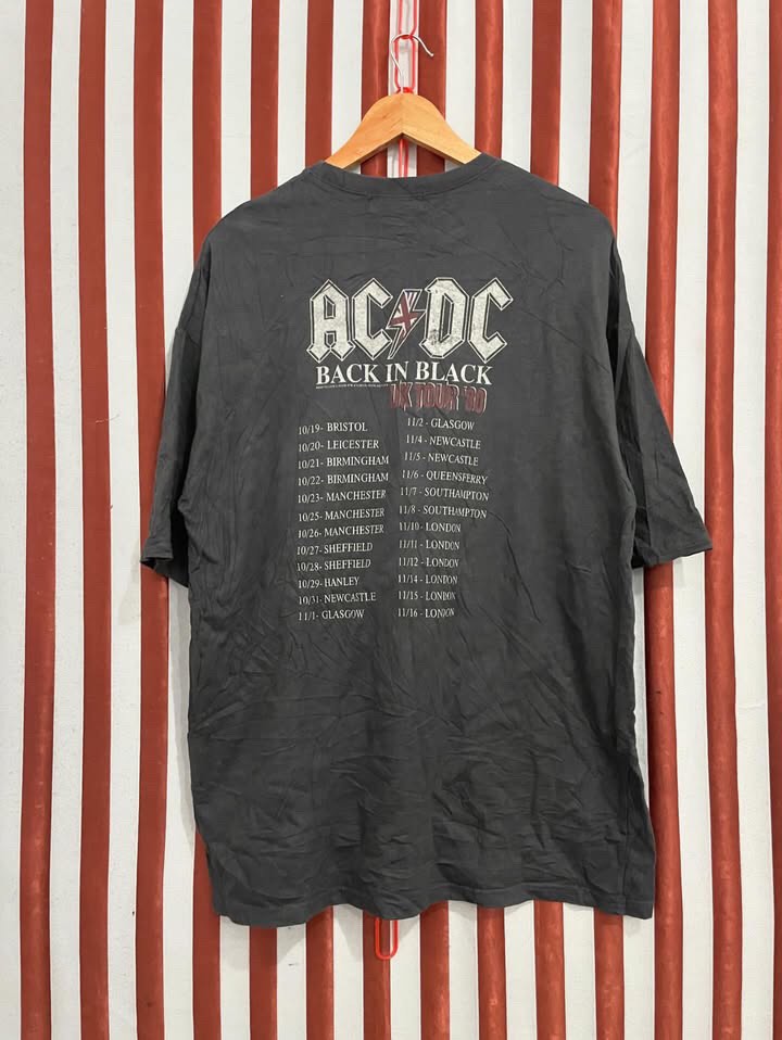 AC DC BAND SHIRT, Women's Fashion, Tops, Shirts on Carousell