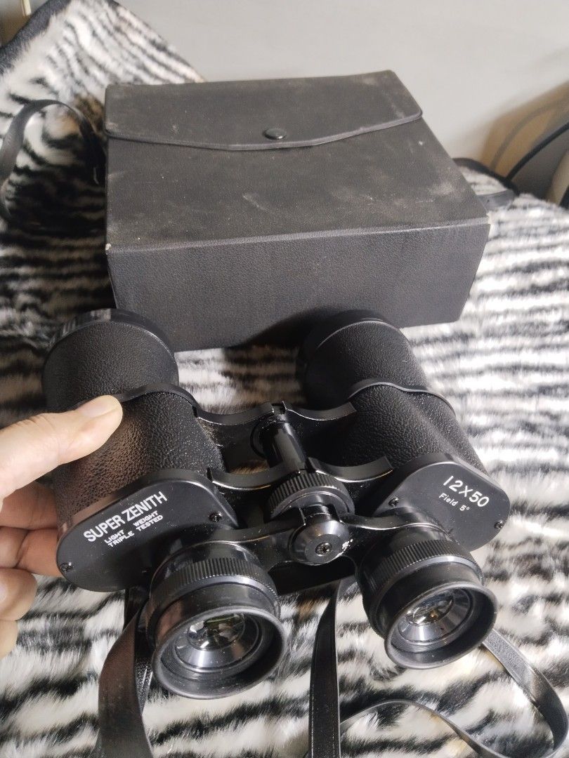 Affordable Super Zenith Binocular 12 x 50 Field 5 😍👌 (Category: Other Sports Equipment and Supplies) located in Malolos. Submitted by afford.japan (Listing ID 1348947913, Image 1). Description: Affordable Super Zenith Binocular 12 x 50 Field 5 😍👌.