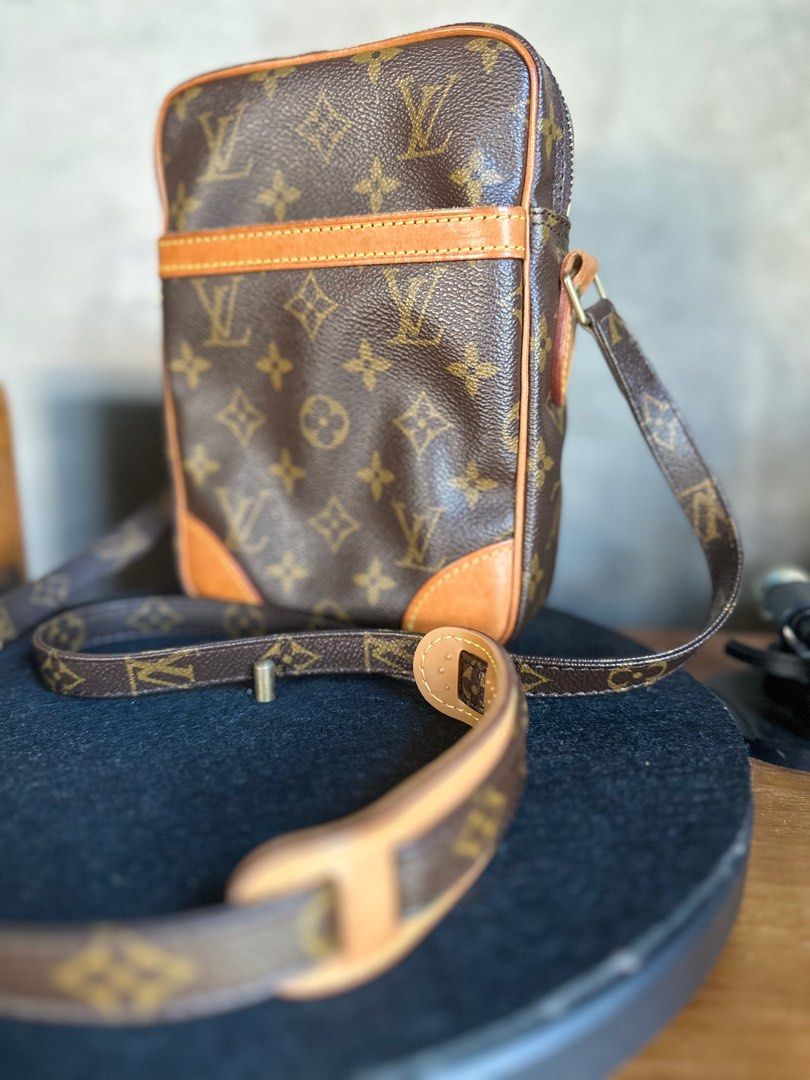 Authentic LV monogram Danube RANK A (Category: Luxury Bags & Wallets) located in Las Pinas. Submitted by authenticandlegititemsonly (Listing ID 1348863818, Image 3). Description: Authentic LV monogram Danube RANK A Bag with dust bag only .