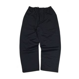 Balloon ,baggy wide , black stripes fabric. Unique back patch pocket by SEW (service engineered wear).