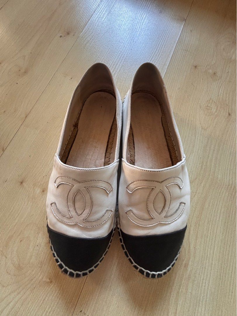Chanel US 7 Espadrilles (Category: Sneakers & Footwear) located in Paranaque City. Submitted by ltdec (Listing ID 1348839471, Image 1). Description: US-bought. Clean and sanitized. Ready to use. .