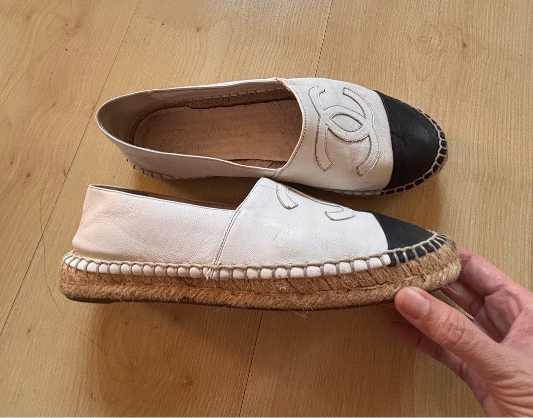 Chanel US 7 Espadrilles (Category: Sneakers & Footwear) located in Paranaque City. Submitted by ltdec (Listing ID 1348839471, Image 2). Description: US-bought. Clean and sanitized. Ready to use. .
