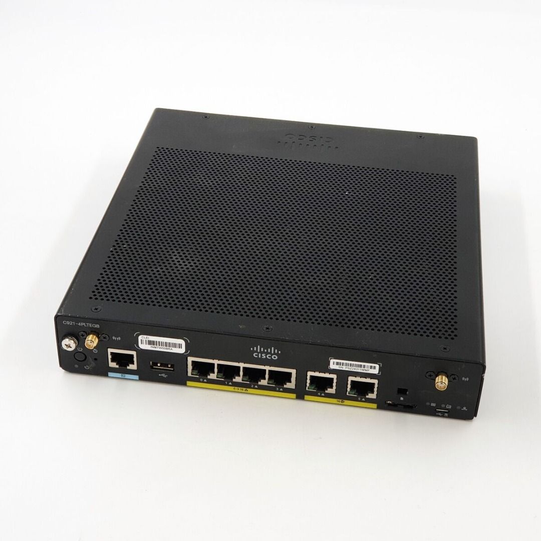 Cisco 900 Series Integrated Services Routers C921-4P V01, Mobile Phones ...