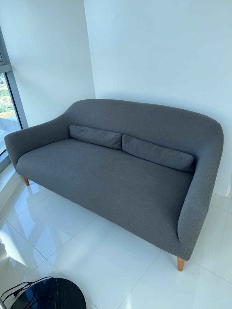 Crate & Barrel sofa (Category: Sofas) located in Cainta. Submitted by closet83 (Listing ID 1348980530, Image 1). Description: - Good as new - Excellent condition 9.5/10 - Bought for 80k-+ - 2-3 seater - Newly cleaned by professional cleaners - Very firm & intact - No stains, rips or tears - STRICTLY by Pick up only @Eastwood QC by schedule - .