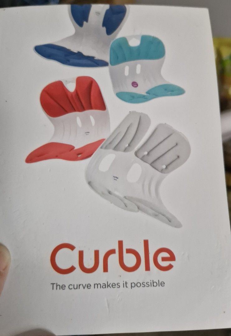 Curble Wider Chair Posture Corrector (Category: Braces, Support & Protection) located in Quezon City. Submitted by groovy.groovy (Listing ID 1348882890, Image 3). Description: Curble wider (Authentic Made in Korea ) For Adult and Teenager (unisex) Size 15 x 12.4 x 12.4in. Curble Wider Chair Posture Corrector Sit comfortably and improve your posture anywhere! 💺 The Curble Wider supports your spine and aligns your back to reduce pain and slouching