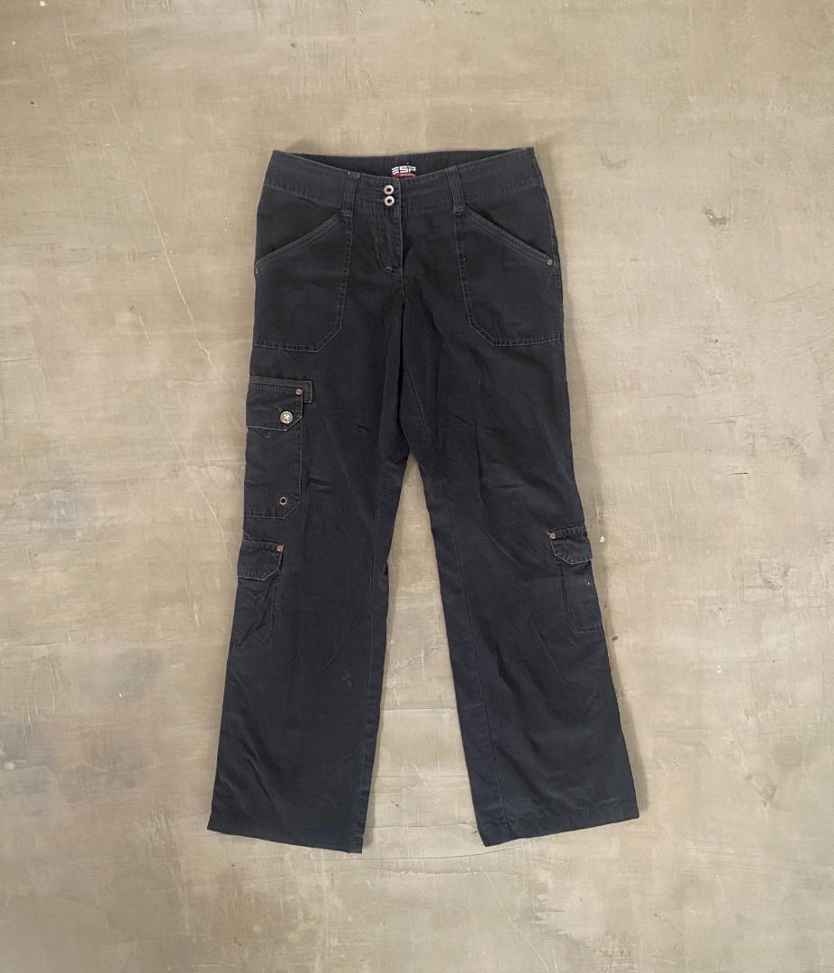 ESPRIT Cargo Pants (petite fit) (Category: Other Bottoms) located in Bacolod City. Submitted by found.objects (Listing ID 1348900010, Image 1). Description: flaw: bleach marks check last pic.