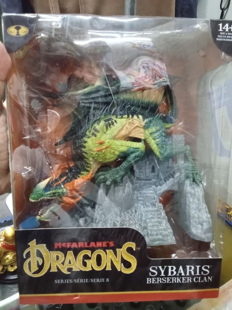 Mcfarlane Dragons (Category: Figurines & Statues) located in Marikina City. Submitted by truecat_6654e7 (Listing ID 1348918856, Image 1). Description: Sybaris Berserker Clan may dent sa packaging.