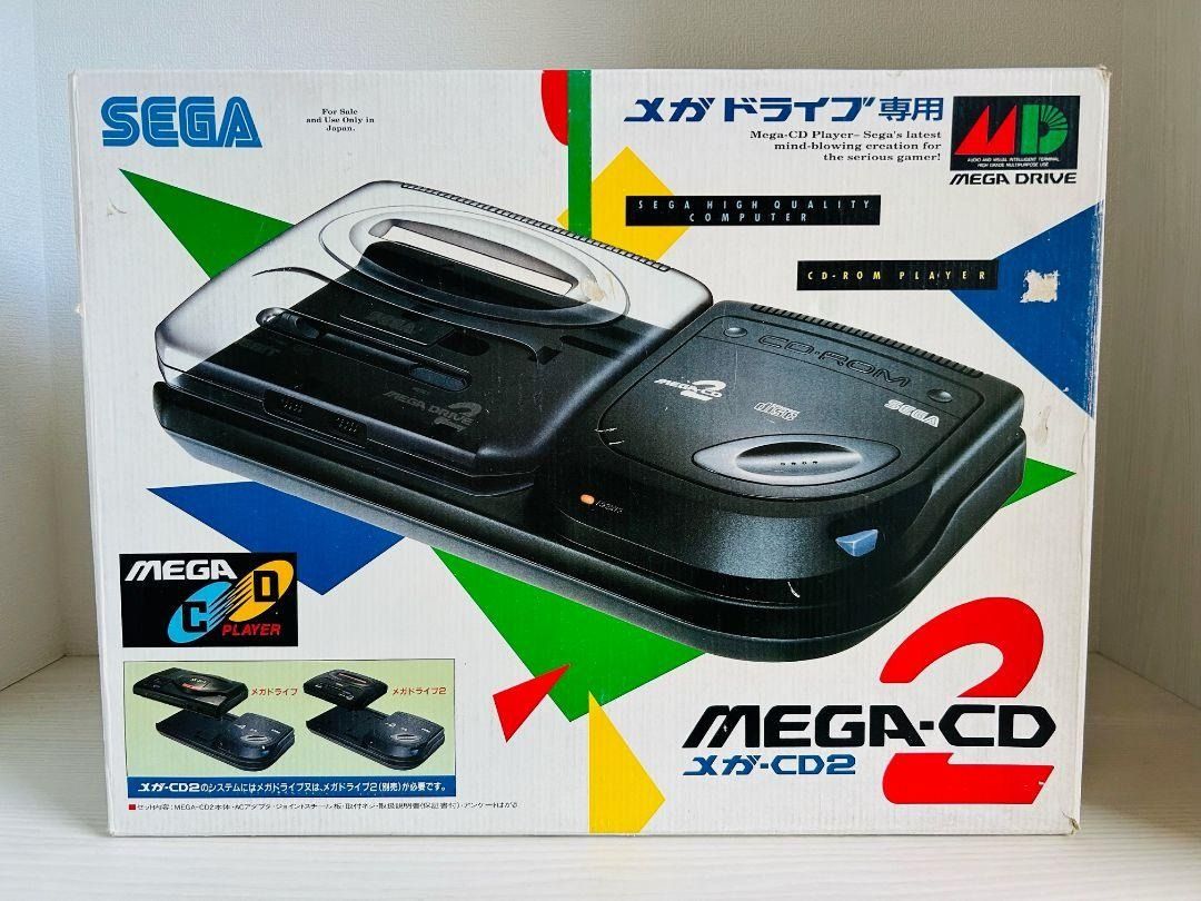 Mega Drive Mega CD2 Console SEGA MEGA CD 2, Video Gaming, Video Game ...