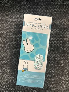 Miffy mouse and mouse pad