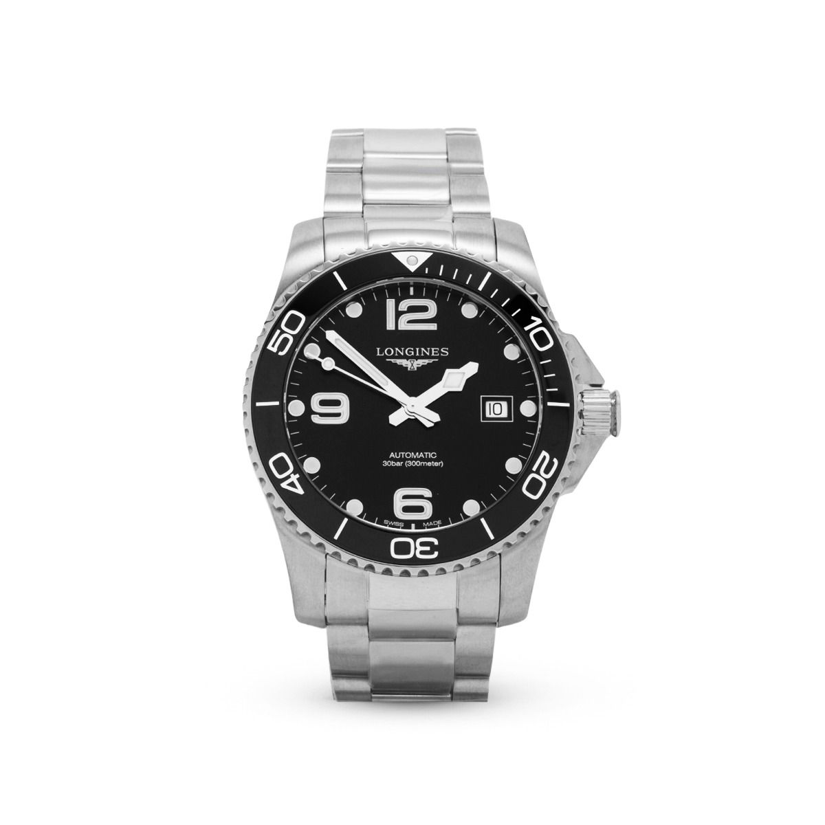 New Longines Hydroconquest 41 L37814566 L3.781.4.56.6 Black (Category: Watches) located in Singapore. Submitted by luxehouze (Listing ID 1307546695, Image 1). Description: Join our Community for special deals and latest arrivals! //bit.ly/LHWatchesSG Longines Hydroconquest 41 L37814566 L3.781.4.56.6 Black Please contact us for product availability Watch Details: SKU: 0011947 Condition: New (100%) Dial: Black Completeness: Box & Papers Payment Met
