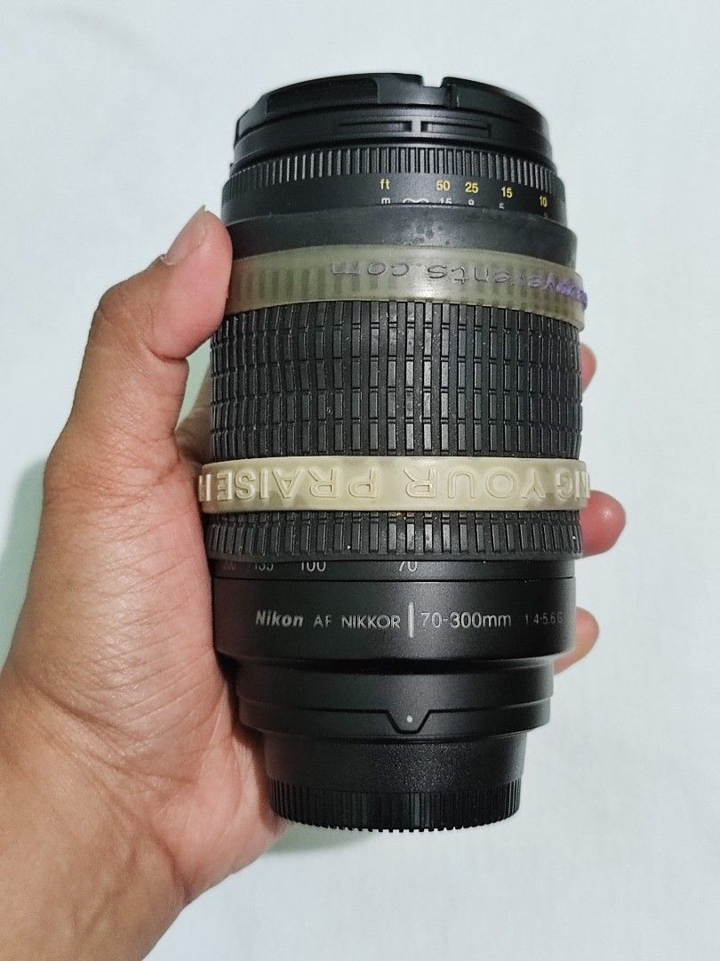 Nikon AF 70-300mm (zoom lens) (Category: Lens & Kits) located in Taguig. Submitted by juliestjuly (Listing ID 1348927301, Image 1). Description: What is a Nikon 70-300mm lens good for? The 70-300mm is ideal for wildlife, nature, and sports photographers who're looking for a budget zoom lens that can help improve their photography level. Since it is versatile, the Nikon 70-300mm functions well in different environments..