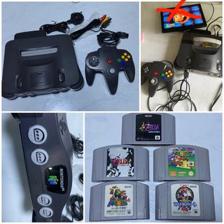N64本体一式（香港版、220V） （Nintendo 64 - Alternative power 