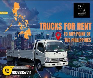Open dropside truck for rent 20ft load